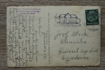 AK München / 1936 / Fotokarte / Brückenwirt Höllriegelskreuth / Haus Tanzdiele
